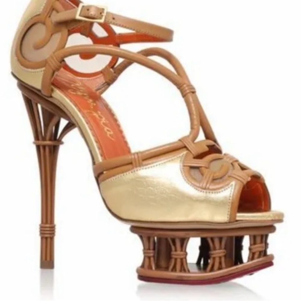 NIB $1150 Charlotte Olympia Heels Out of Africa